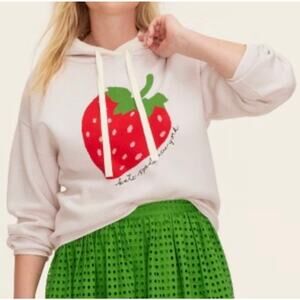 Kate Spade x Target Strawberry Knit Hoodie XL NWT
